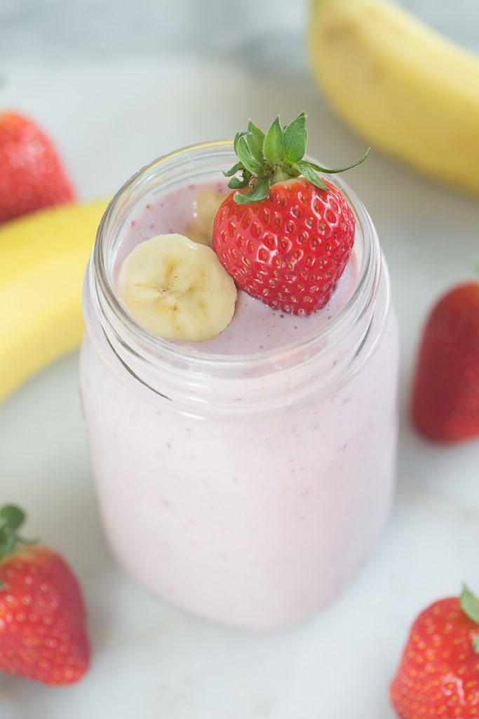 Strawberry Banana Protein Smoothies
 Strawberry Banana Protein Smoothie Tastes Better From