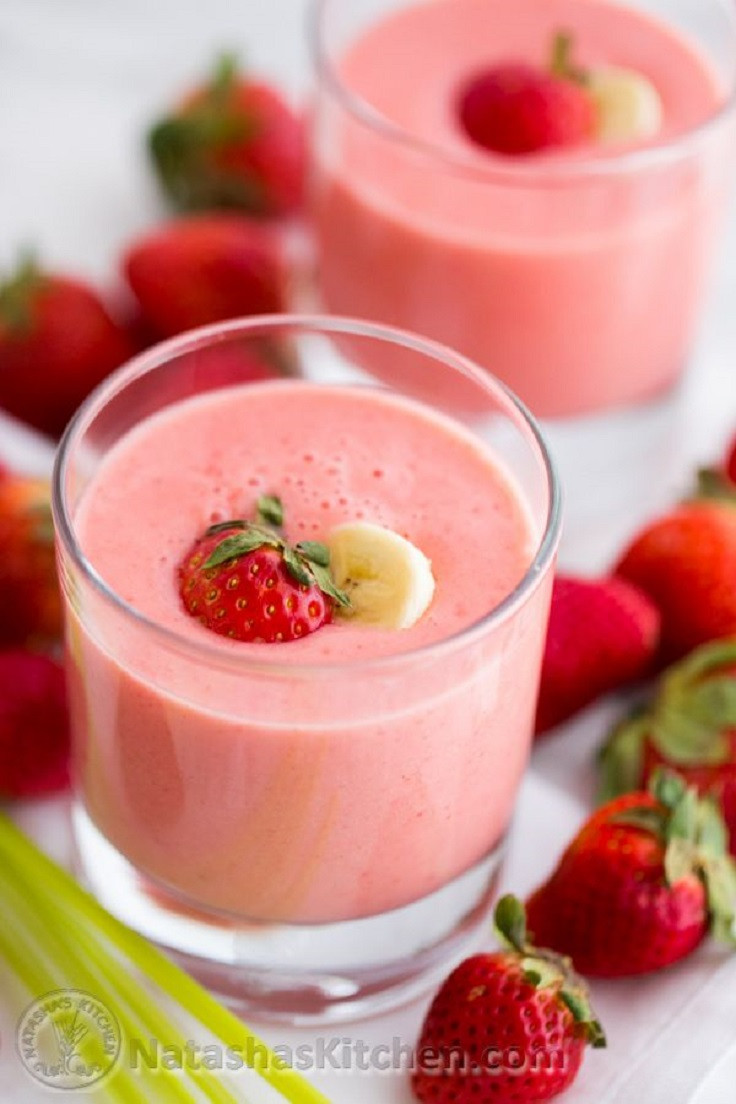 Strawberry Bananas Smoothies
 Top 10 Best Smoothies for Kids Top Inspired