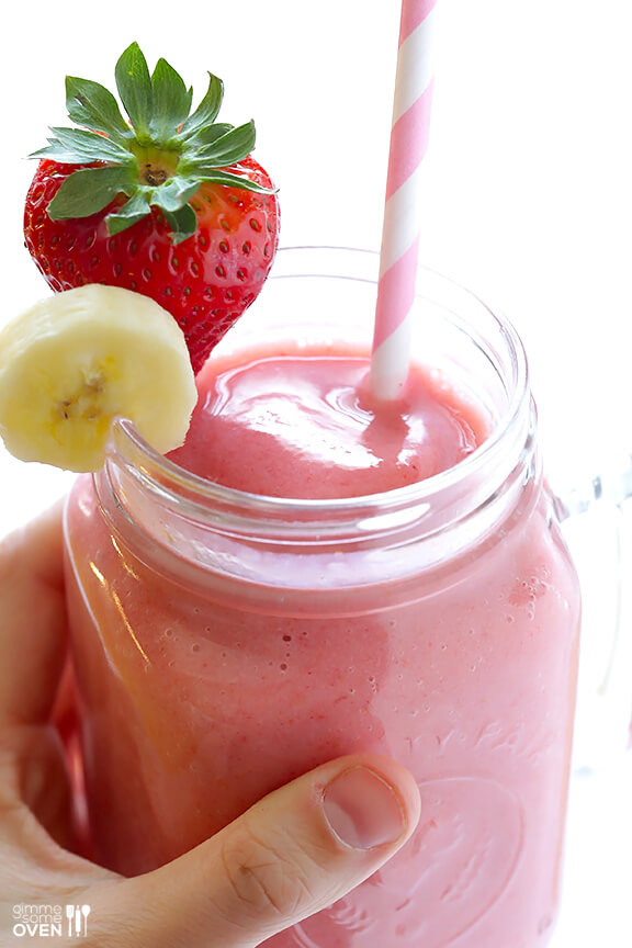 Strawberry Bananas Smoothies
 Strawberry Banana Smoothie Recipe