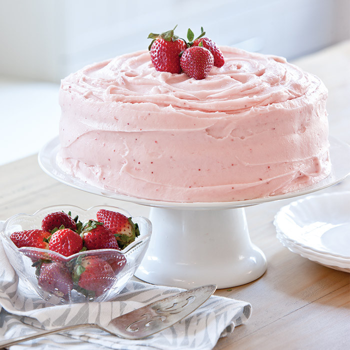 Strawberry Birthday Cake
 Strawberry Birthday Cake Taste of the South Magazine