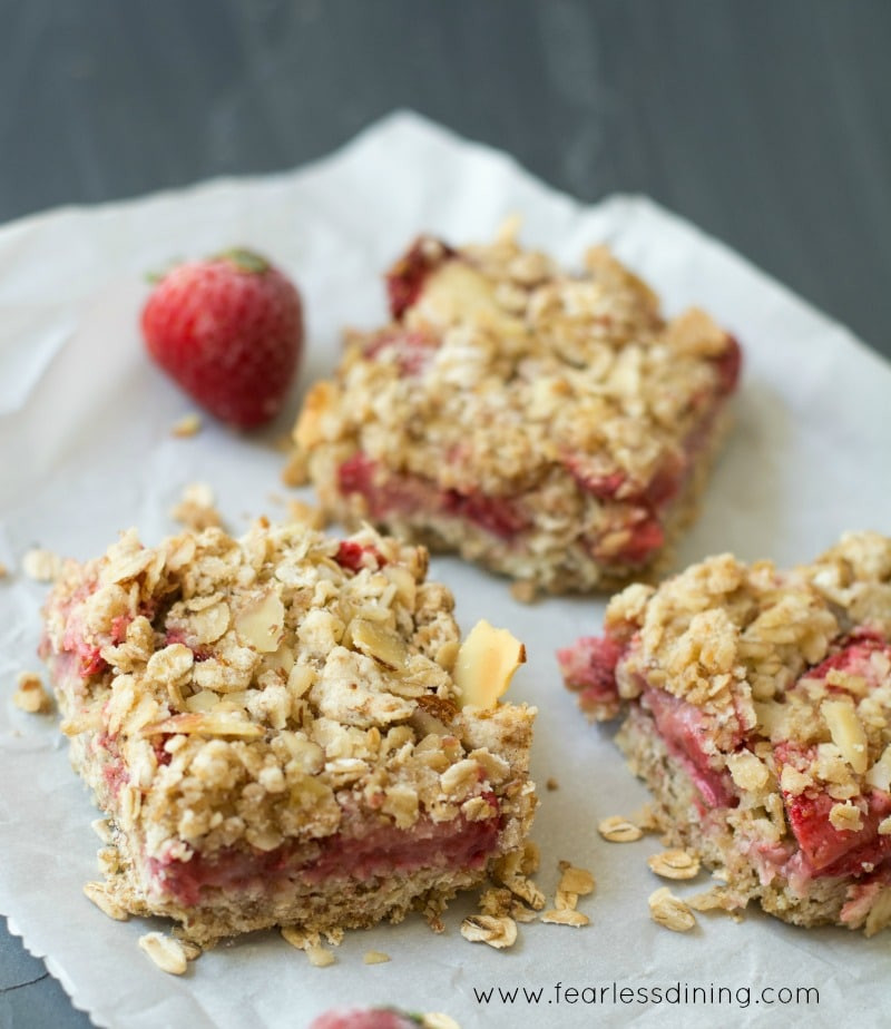 Strawberry Breakfast Recipes
 Simple Gluten Free Strawberry Oatmeal Breakfast Bars