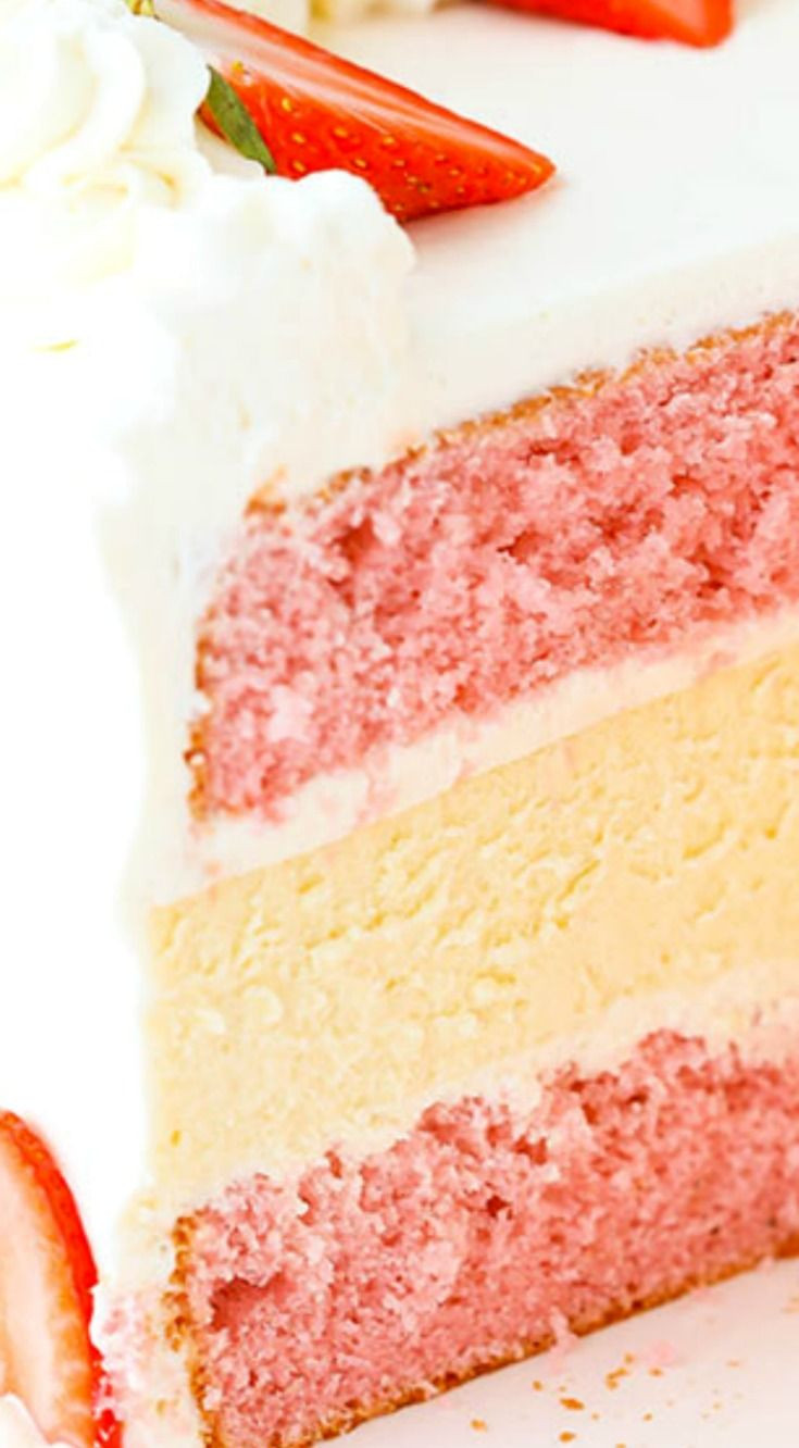 Strawberry Cheesecake Cake
 1000 ideas about Strawberry Cheesecake Cake on Pinterest