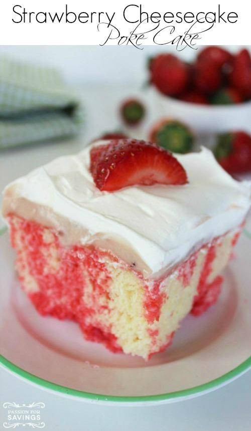 Strawberry Cheesecake Poke Cake
 Strawberry Cheesecake Cake Recipe — Dishmaps