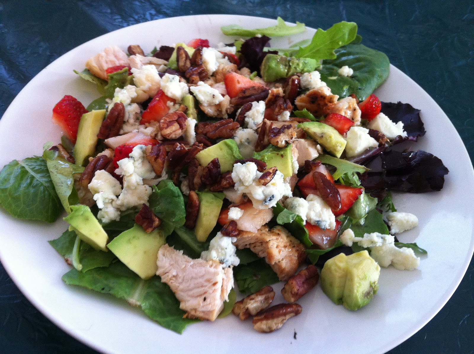 Strawberry Chicken Salad
 Counting Up with P10 Strawberry Chicken Salad