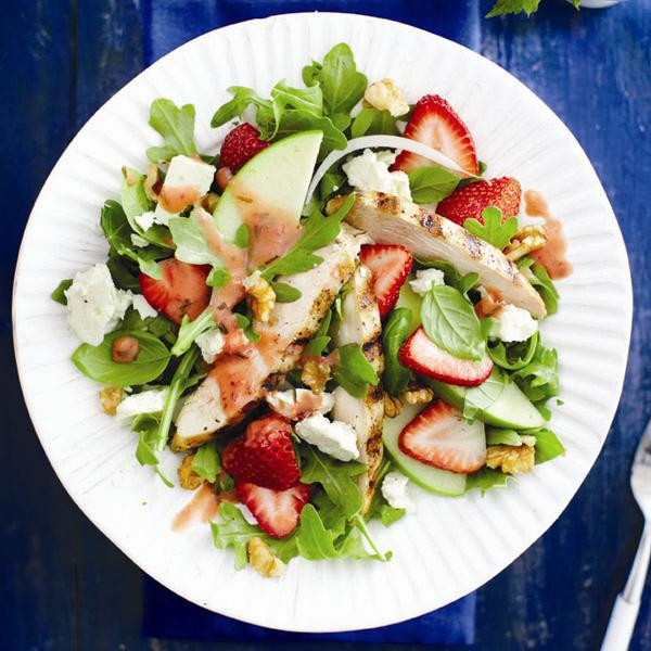 Strawberry Chicken Salad
 Grilled chicken and strawberry salad recipe Chatelaine