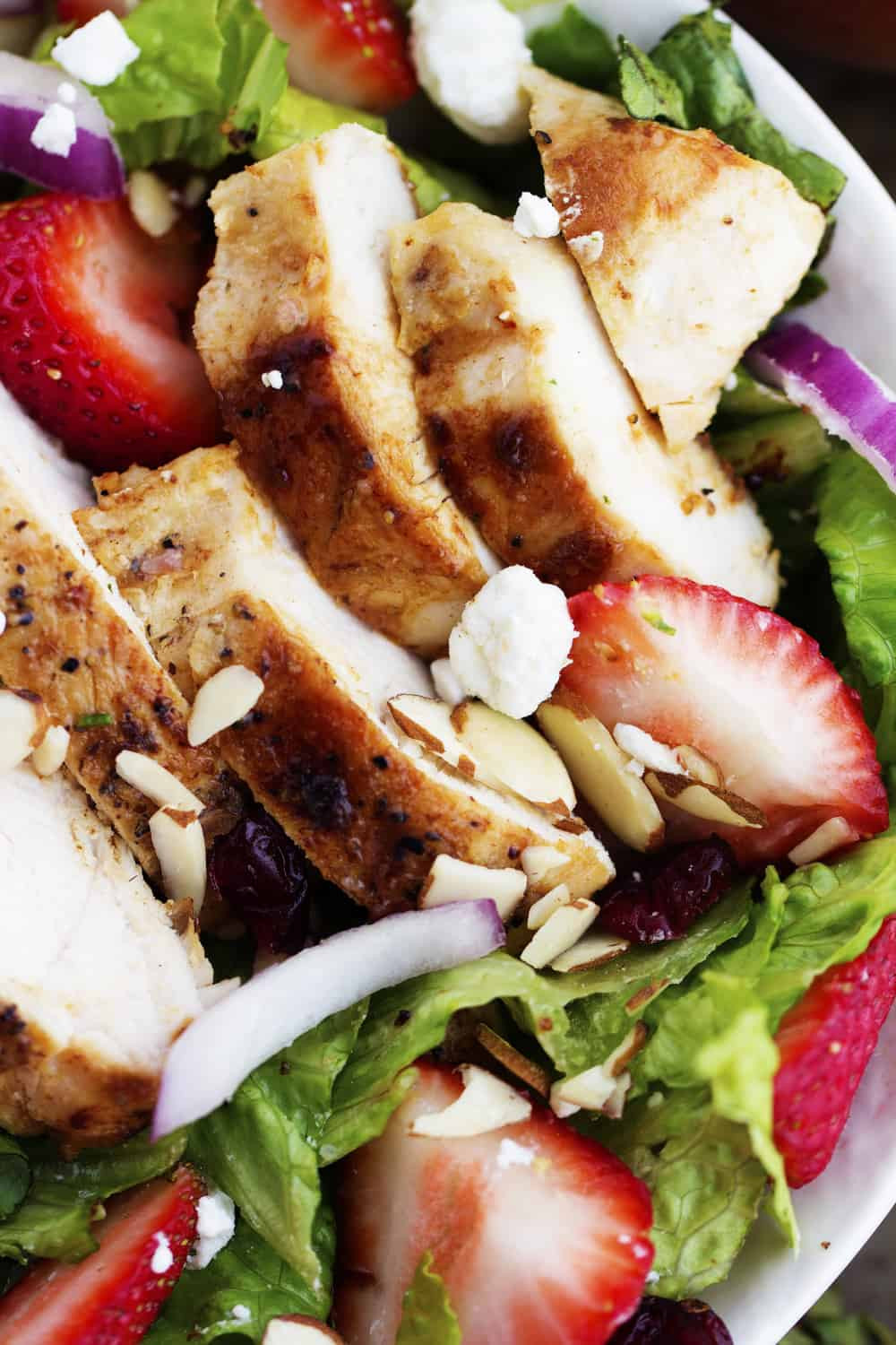 Strawberry Chicken Salad
 Strawberry Chicken Salad with Strawberry Balsamic Dressing