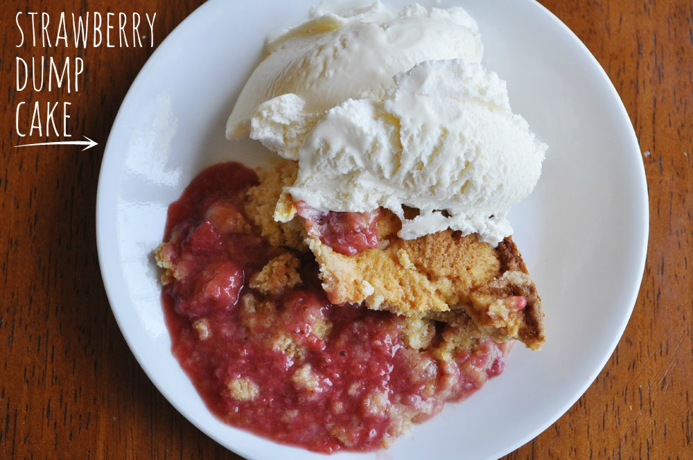 Strawberry Dump Cake
 Strawberry Dump Cake