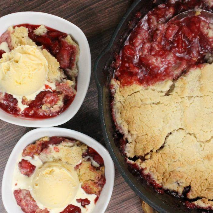 Strawberry Dump Cake
 e Pan Strawberry Dump Cake Recipe