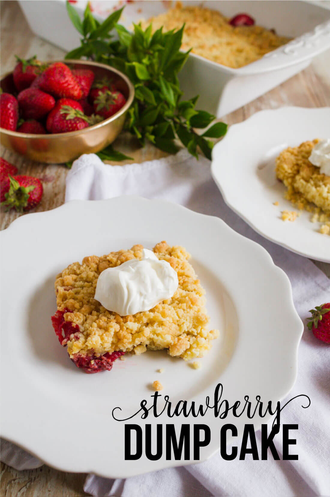 Strawberry Dump Cake
 Strawberry Dump Cake Recipe