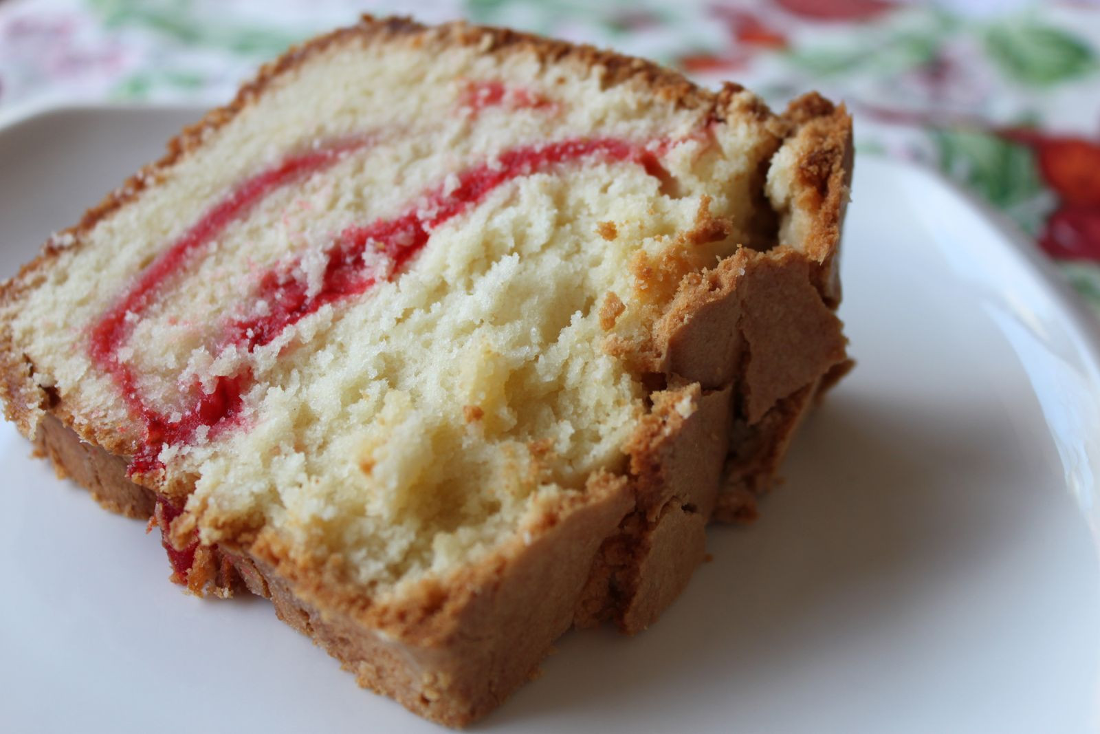Strawberry Pound Cake
 A Well Seasoned Life Wel e March Strawberry Swirl