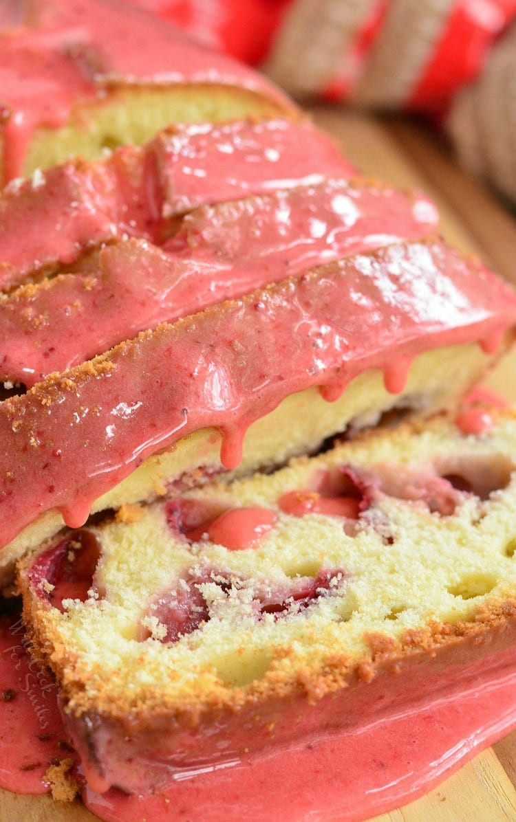 Strawberry Pound Cake
 Strawberry Pound Cake Will Cook For Smiles