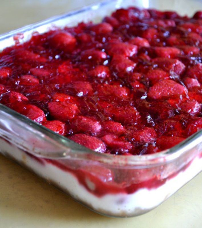 Strawberry Pretzel Dessert Without Jello
 Strawberry Pretzel Salad Recipe