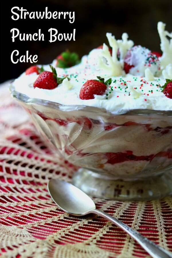 Strawberry Punch Bowl Cake
 Strawberry Punch Bowl Cake Quick Easy Dessert