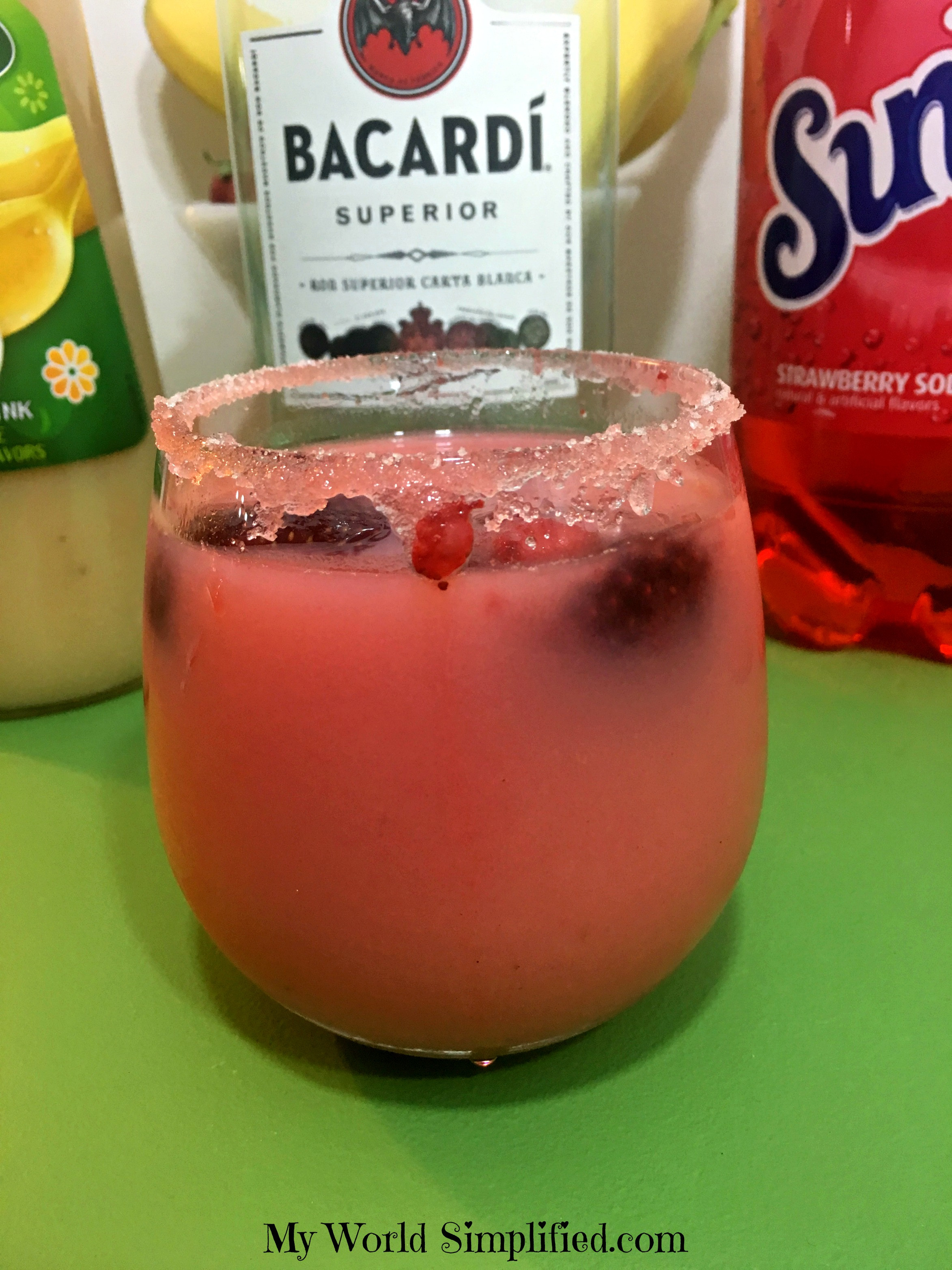 Strawberry Rum Drinks
 Strawberry Paradise Cocktail Mocktail Recipe