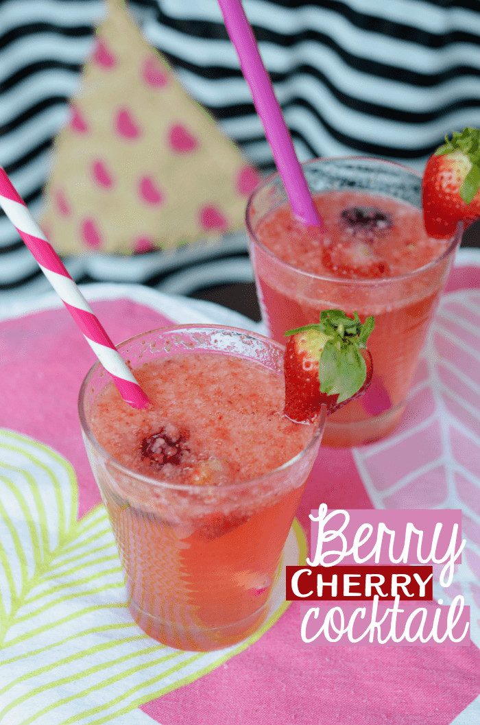 Strawberry Rum Drinks
 Berry Cherry Cheers Strawberry Rum Cocktail Recipe