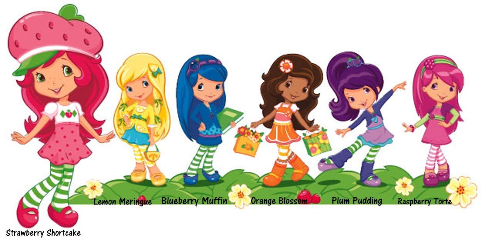 Strawberry Shortcake And Friends
 "Sissi The Maiden at Dawn " "My daughter and her little
