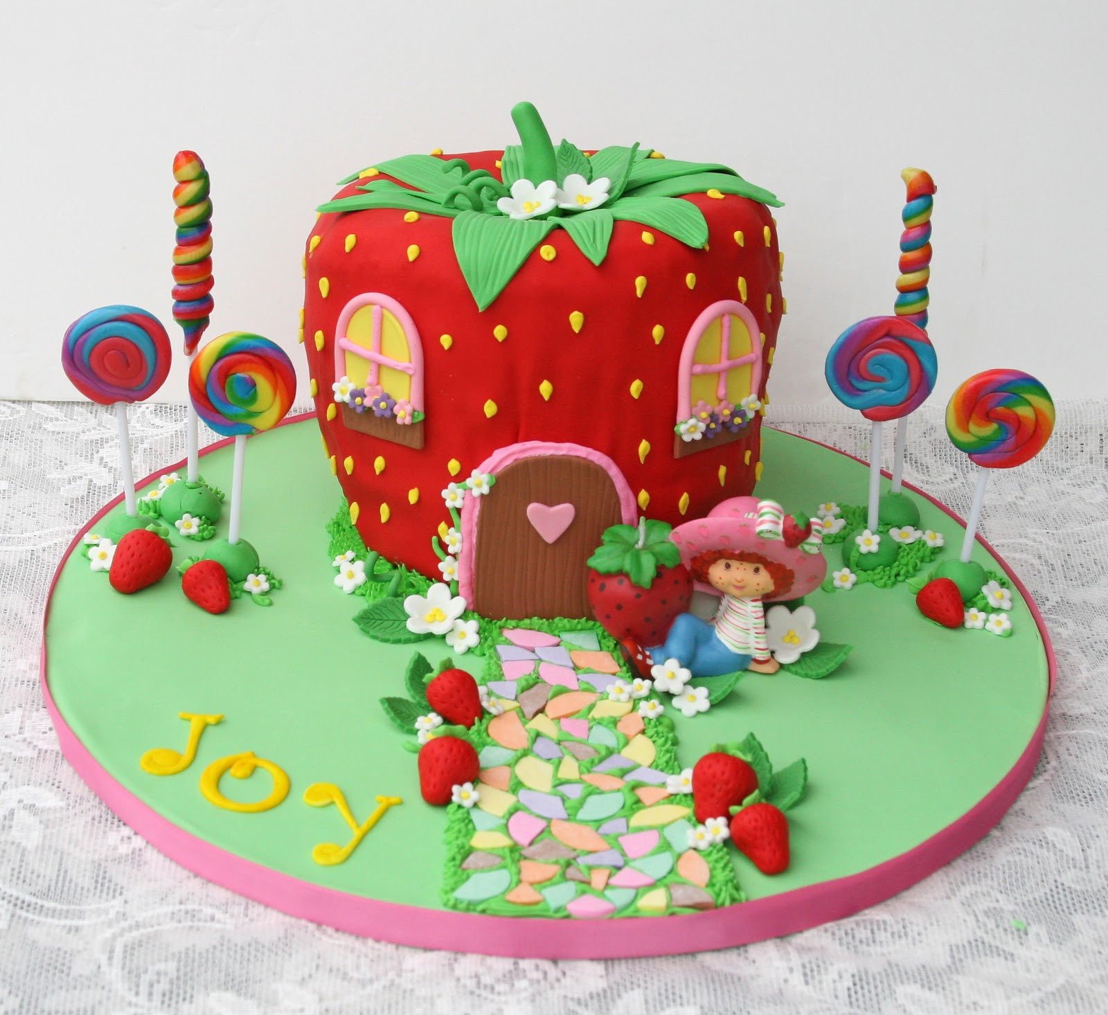 Strawberry Shortcake Birthday Cake
 My Life in Birthday Cakes – Glorious Treats