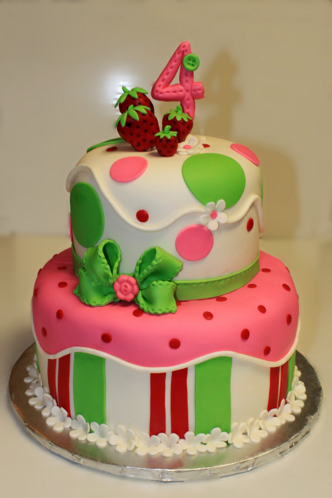 Strawberry Shortcake Birthday Cake
 Layers of Love Strawberry Shortcake Cake and Cookies