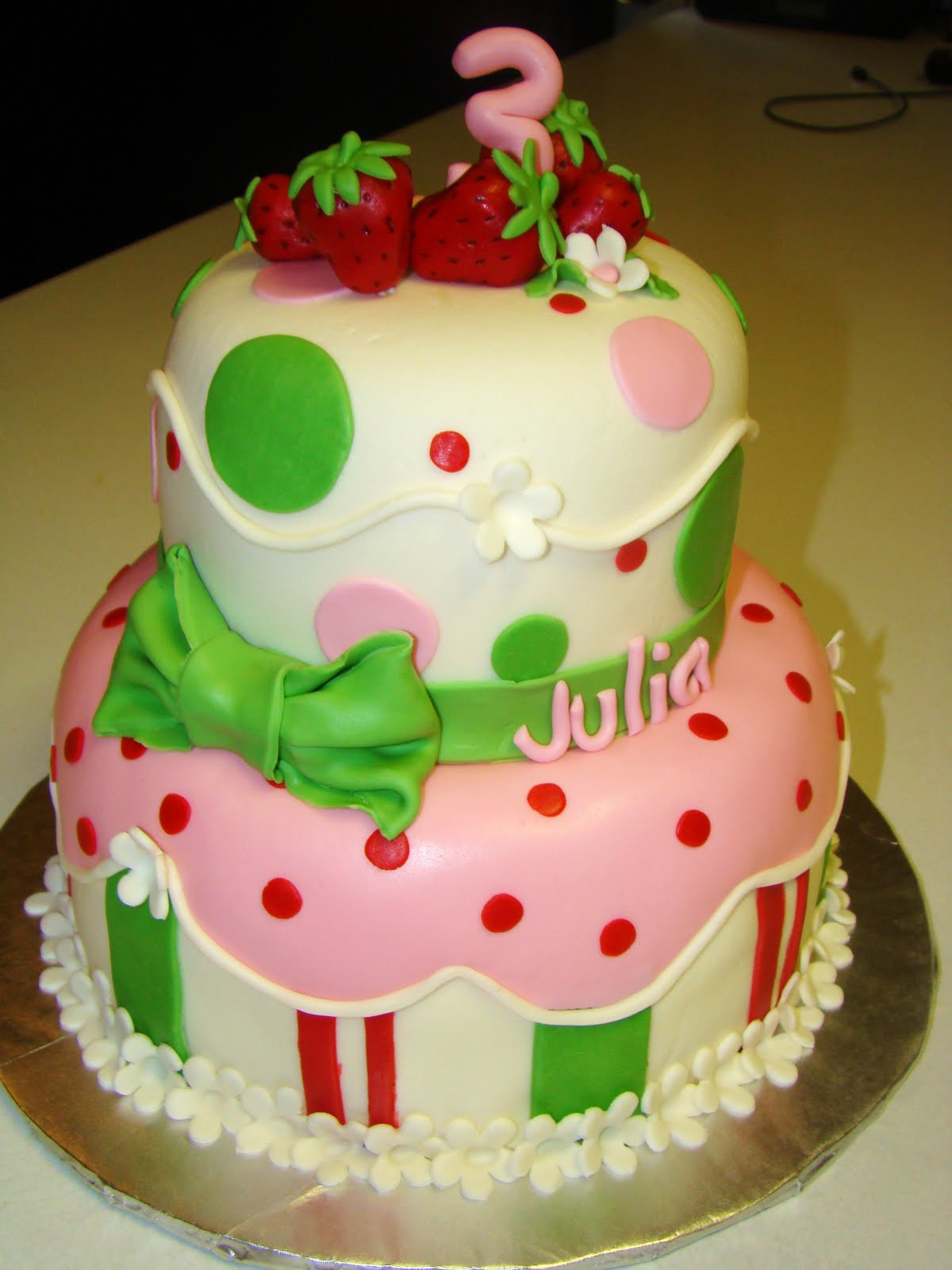 Strawberry Shortcake Birthday Cake
 Layers of Love Strawberry Shortcake Cake
