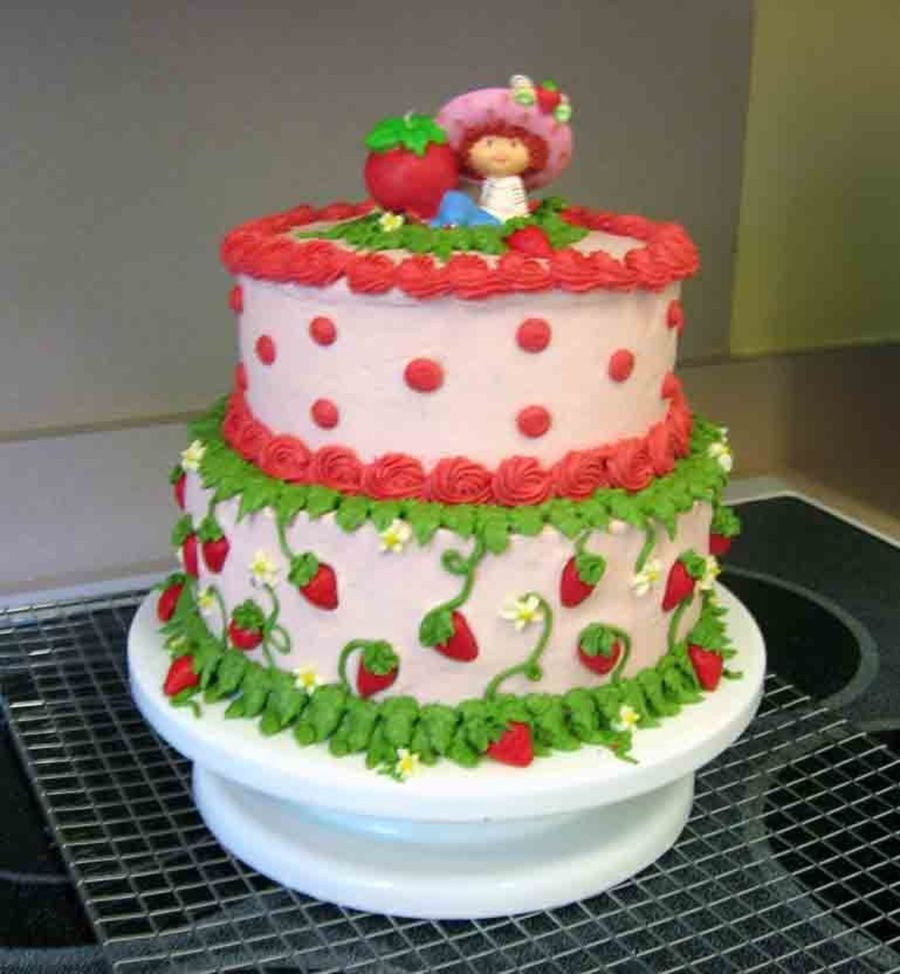 Strawberry Shortcake Birthday Cake
 Strawberry Shortcake Birthday Cake CakeCentral