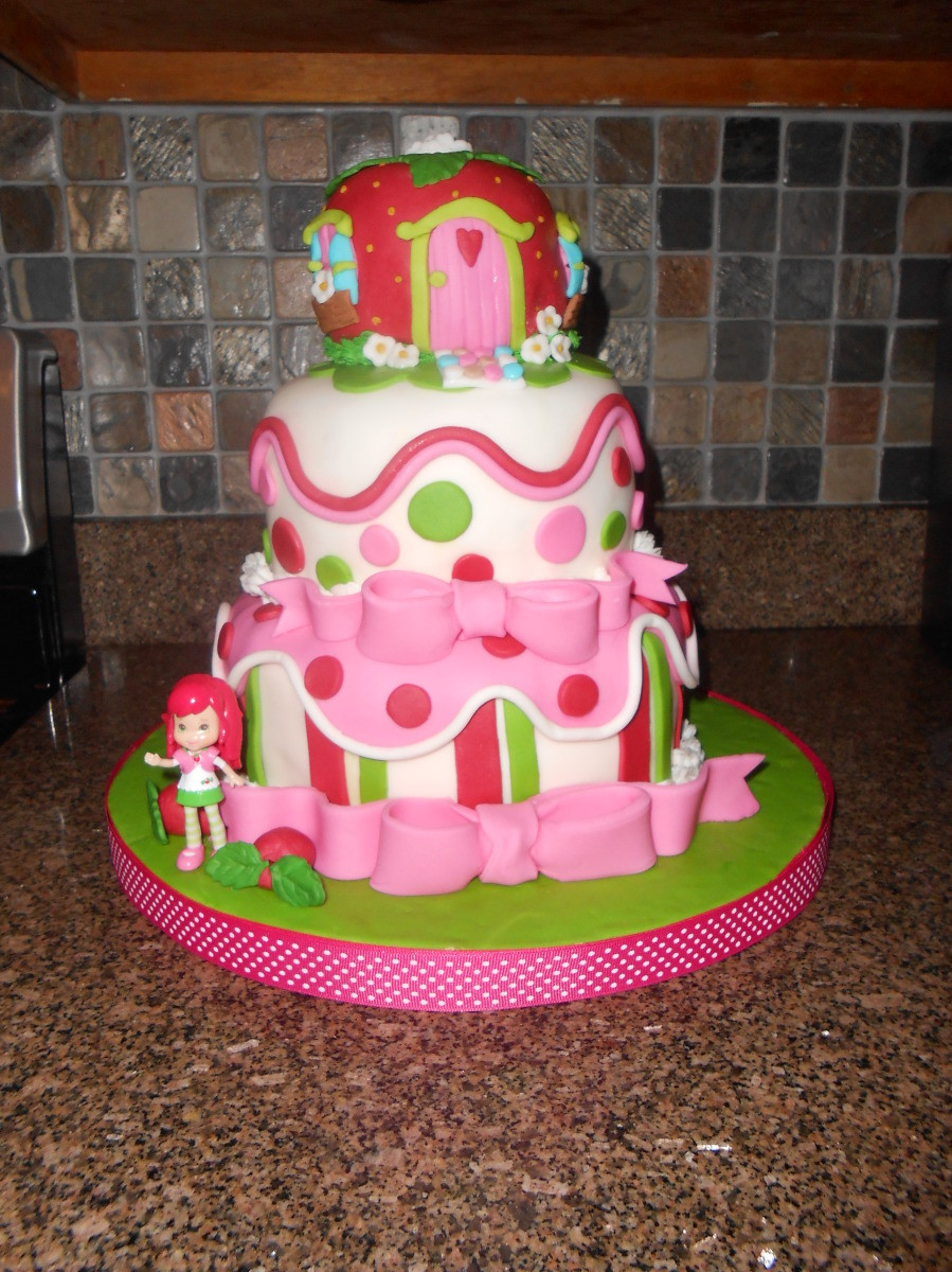 Strawberry Shortcake Birthday Cake
 Strawberry Shortcake Birthday Cake Decorating munity