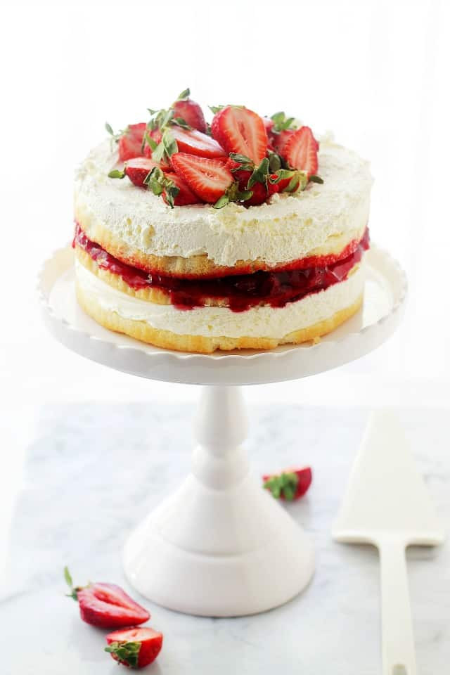 Strawberry Shortcake Cake
 Strawberry Shortcake Cake Recipe