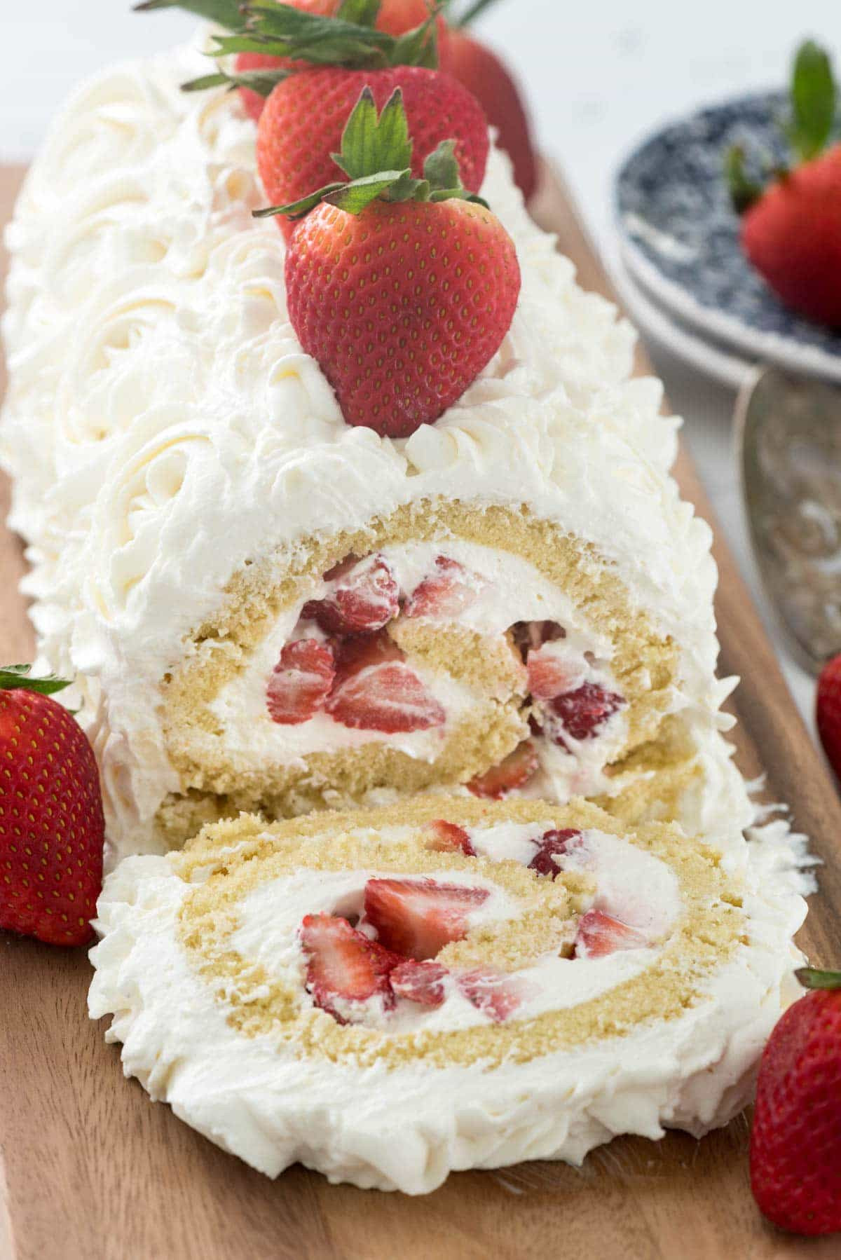 Strawberry Shortcake Cake
 Strawberry Shortcake Cake Roll Crazy for Crust