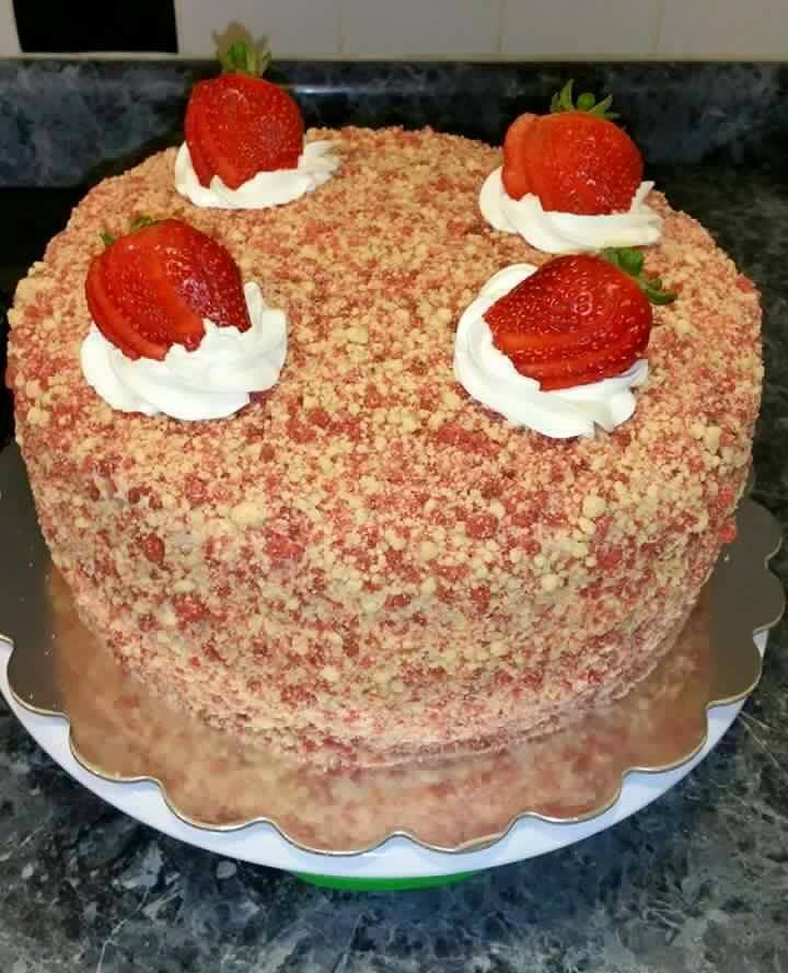 Strawberry Shortcake Cheesecake
 Strawberry shortcake cheesecake