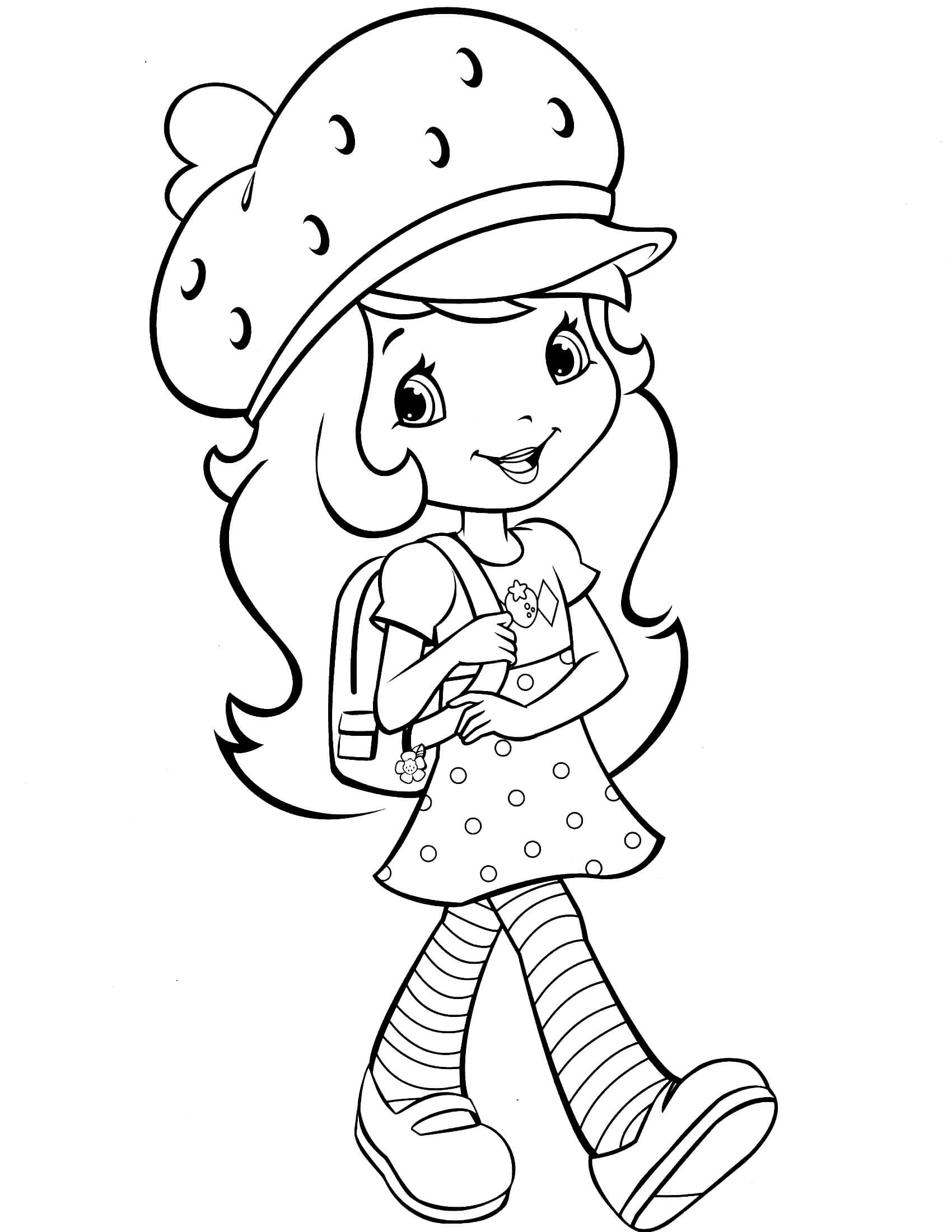 20 Best Ideas Strawberry Shortcake Coloring Page - Best Recipes Ever