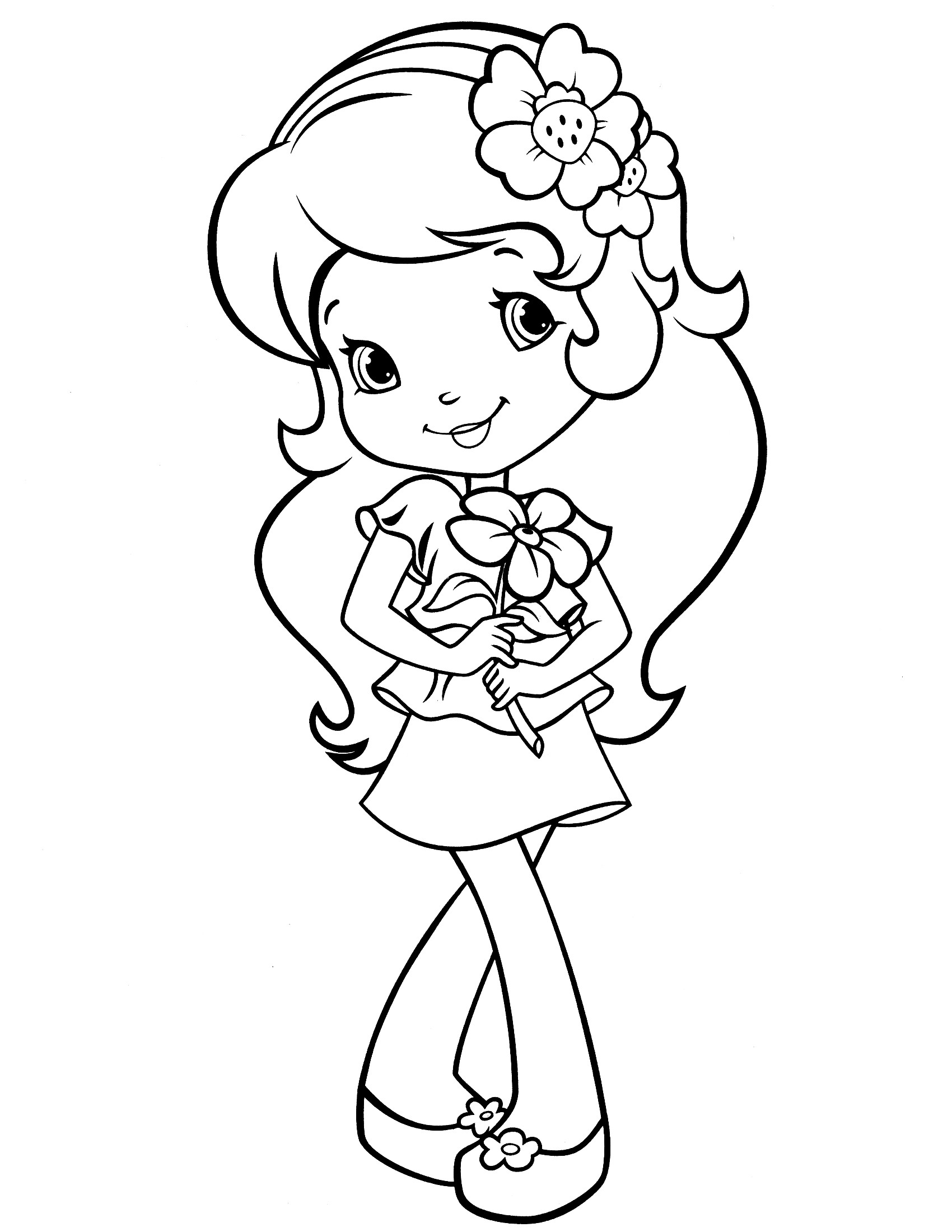 Strawberry Shortcake Coloring Pages
 Strawberry Shortcake Coloring Pages Bestofcoloring