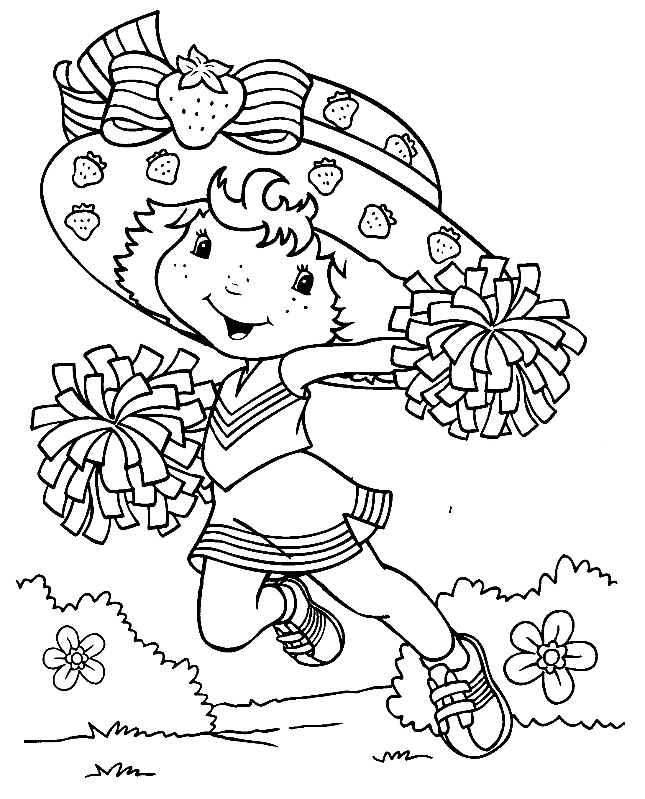 Strawberry Shortcake Coloring Pages
 Free Printable Strawberry Shortcake Coloring Pages For Kids