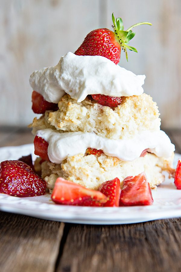 Strawberry Shortcake Dessert Recipes
 Homemade Strawberry Shortcake with Grand Marnier Whipped