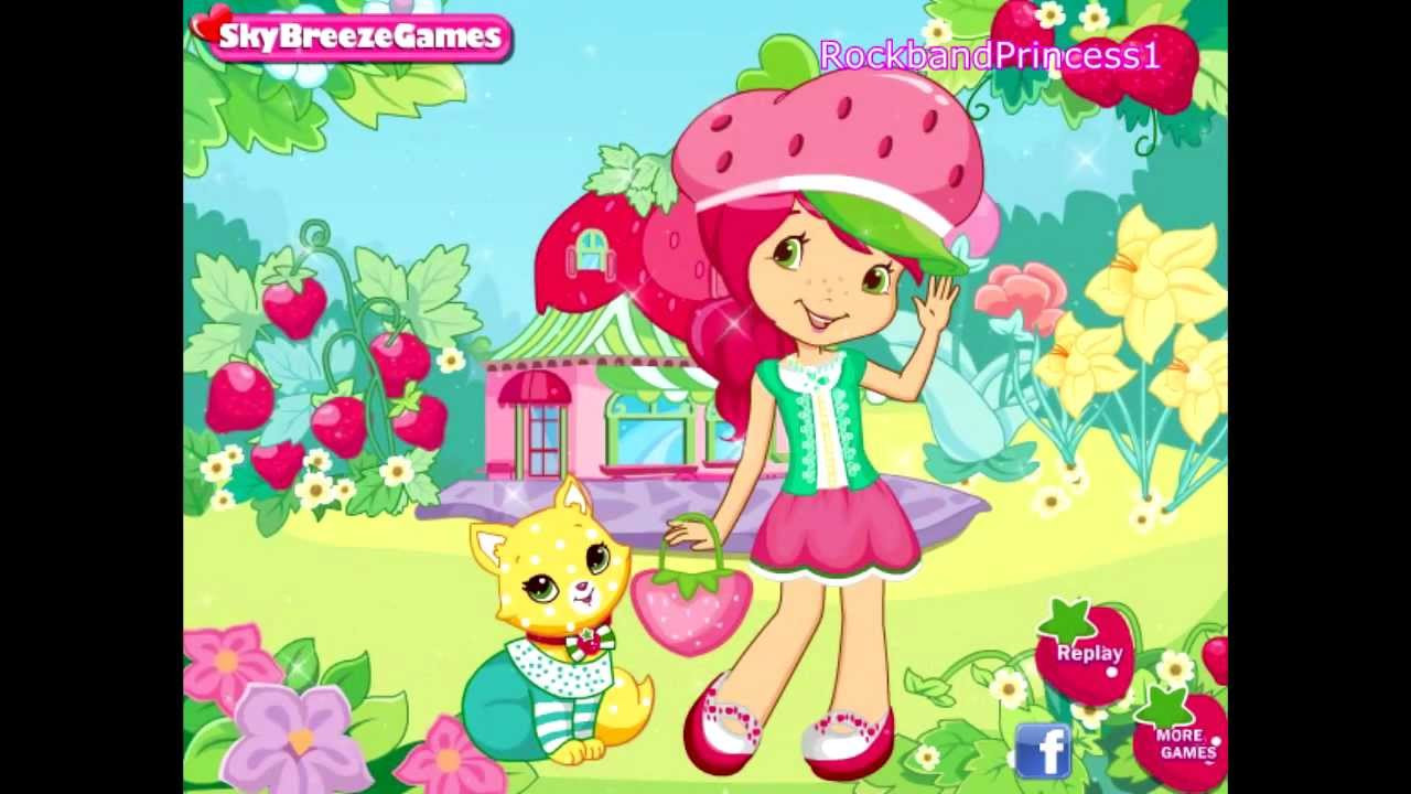 Strawberry Shortcake Games
 Play line Games Strawberry Shortcake Strawberry s Cat