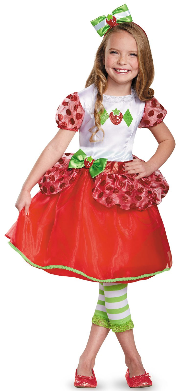 Strawberry Shortcake Girl
 Girls Strawberry Shortcake Deluxe Costume