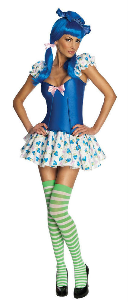 Strawberry Shortcake Haloween Costume
 Adult y Strawberry Shortcake Blueberry Muffin Costume