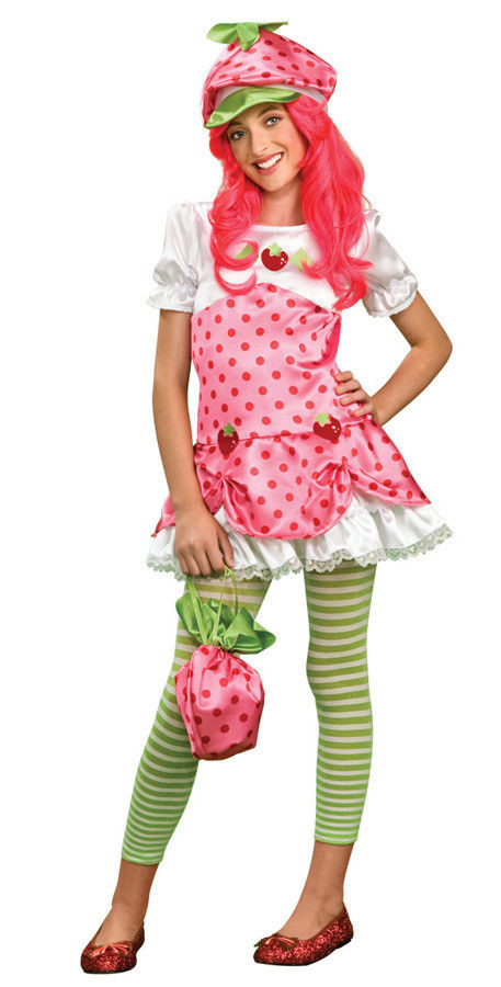 Strawberry Shortcake Haloween Costume
 STRAWBERRY SHORTCAKE Adult Teen Costume Halloween 6 10