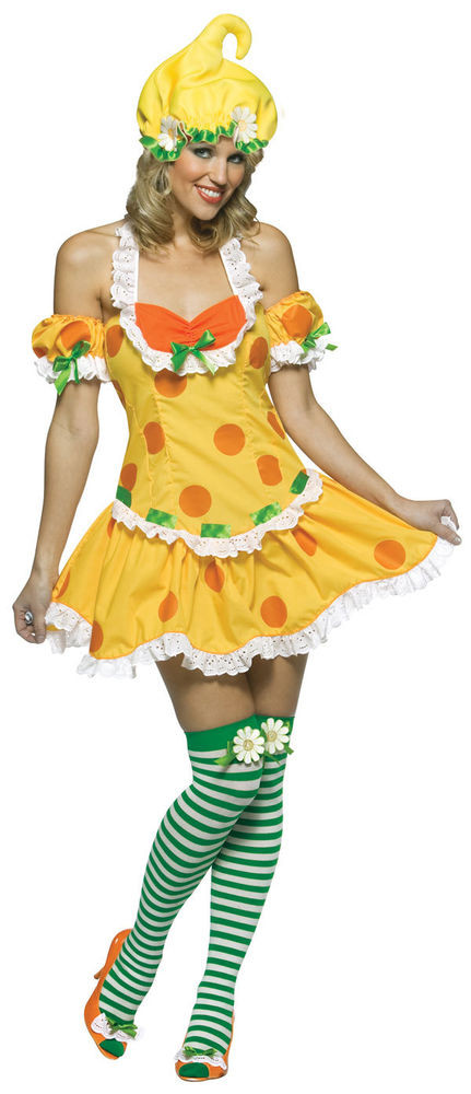 Strawberry Shortcake Haloween Costume
 Lemon Meringue Strawberry Shortcake Retro Dress Up