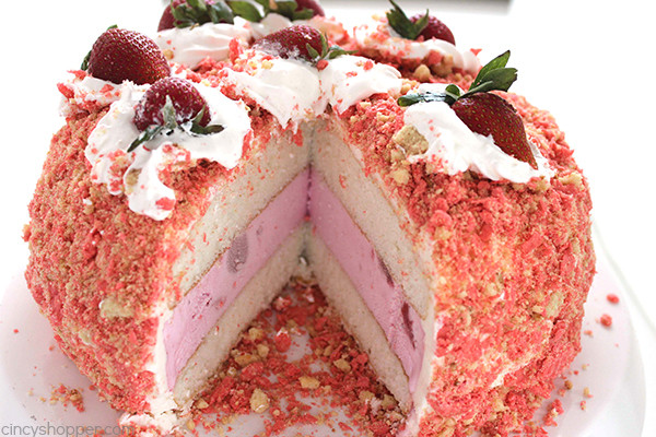 Strawberry Shortcake Ice Cream Cake Recipes
 Strawberry Crunch Bar Ice Cream Cake CincyShopper