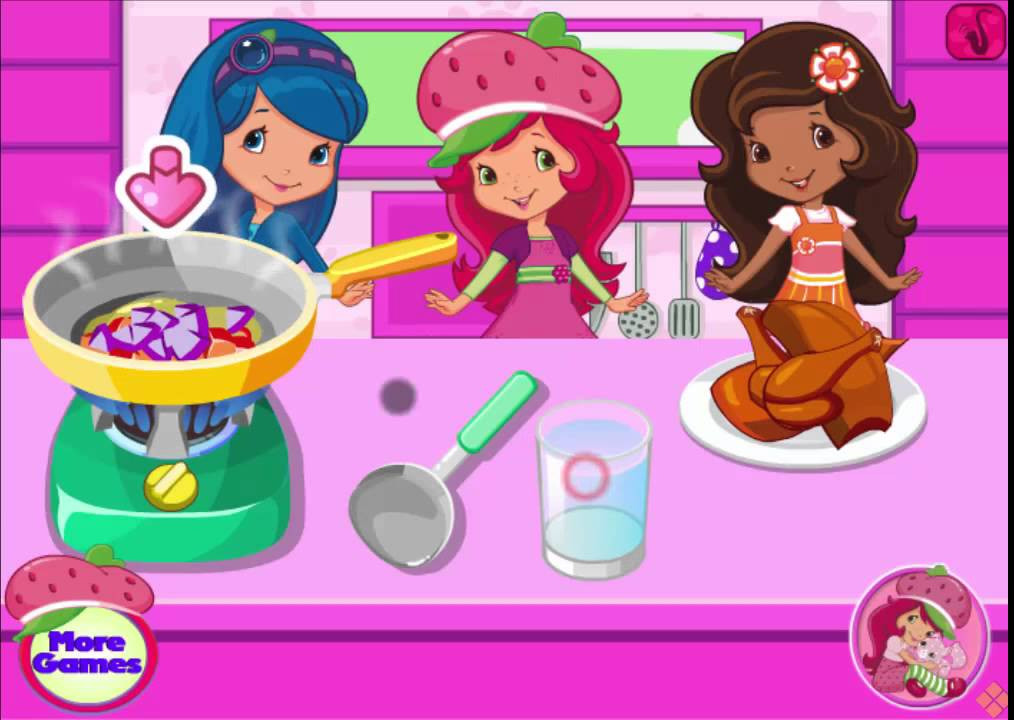 Strawberry Shot Cake Cooking Games
 cooking game video Strawberry Shortcake Cooking Soup