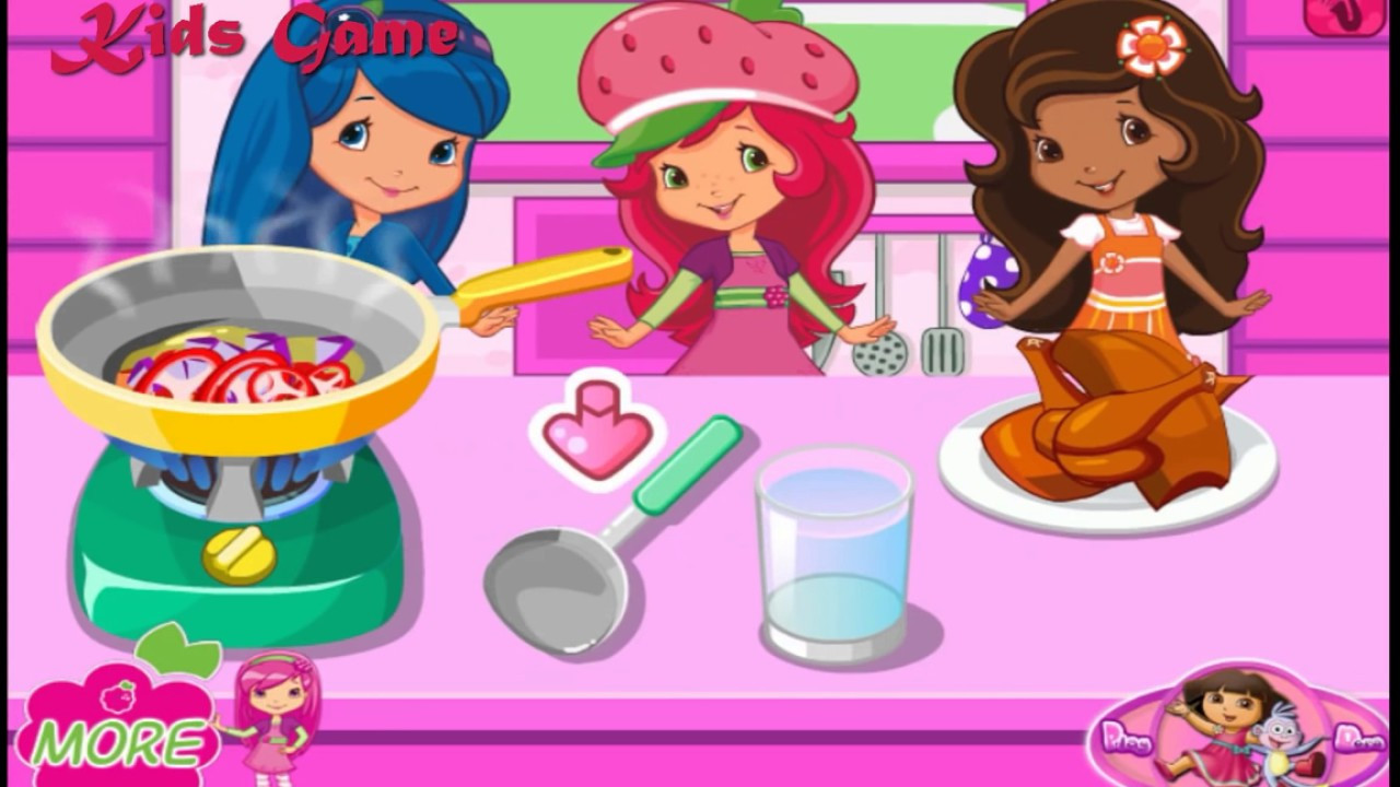 Strawberry Shot Cake Cooking Games
 Strawberry Shortcake Cooking Soup line Kids Game