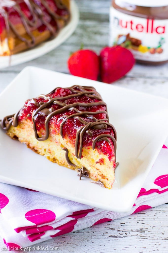 Strawberry Upside Down Cake
 Strawberry Upside Down Cake