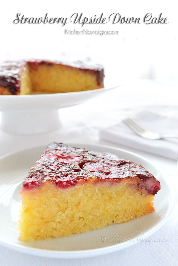 Strawberry Upside Down Cake
 Strawberry Upside Down Cake