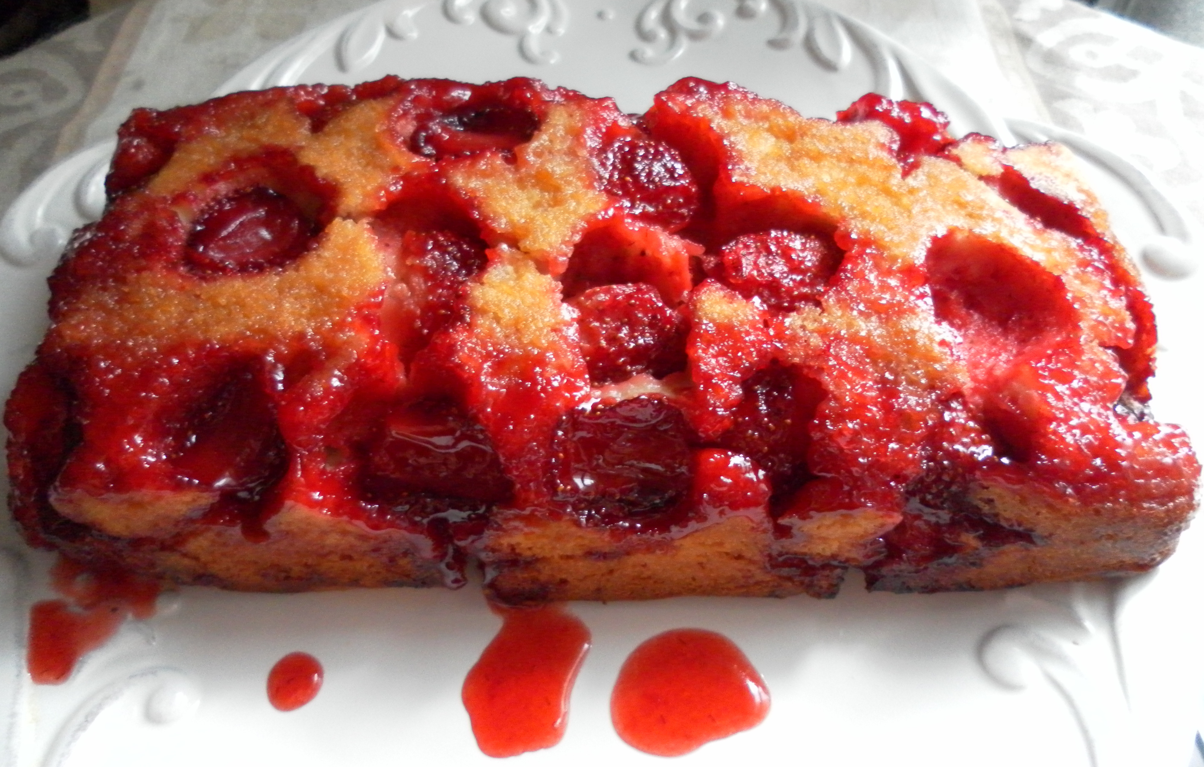 Strawberry Upside Down Cake
 Strawberry Upside Down Cake