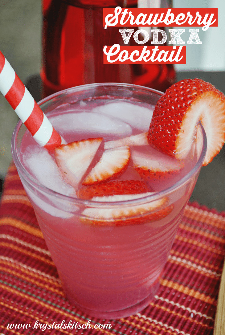 Strawberry Vodka Drinks
 Strawberry Vodka Cocktail