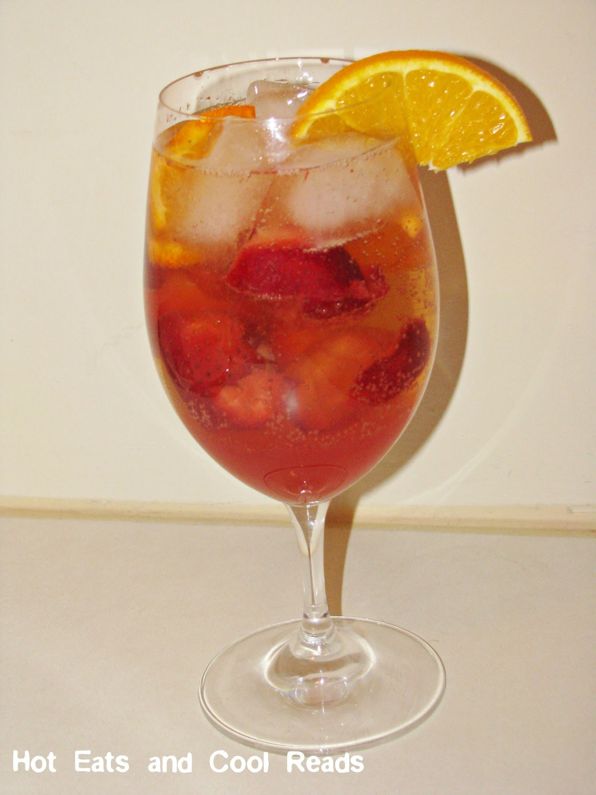 Strawberry Vodka Drinks
 Hot Eats and Cool Reads Orange and Strawberry Sparkling