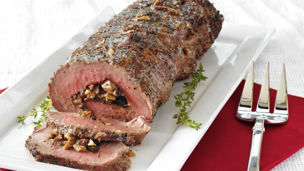 Stuffed Beef Tenderloin
 Mushroom Herb Stuffed Beef Tenderloin recipe from