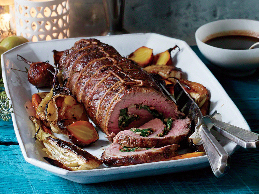 Stuffed Beef Tenderloin
 Traditional Christmas Dinner Menus & Recipes