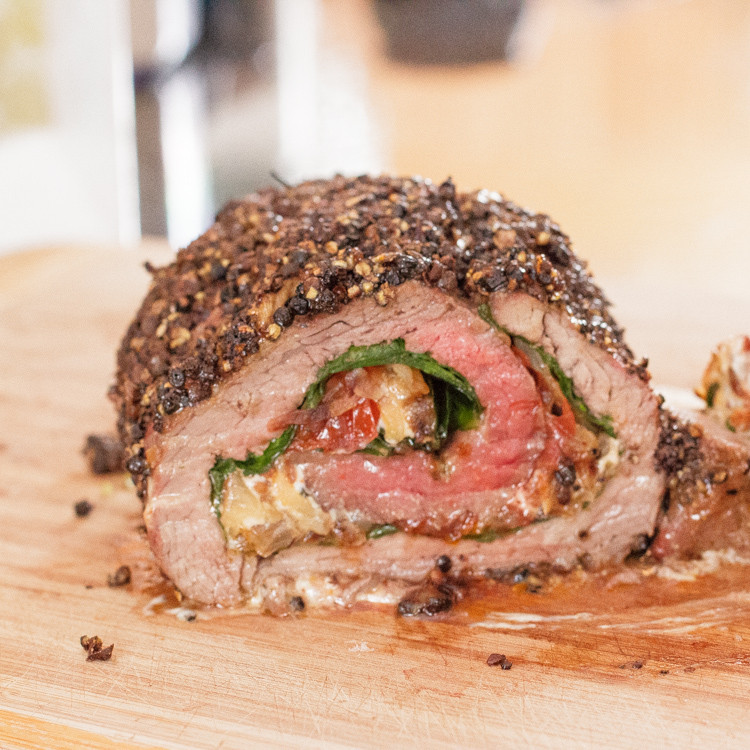 Stuffed Beef Tenderloin
 Stuffed Beef Tenderloin