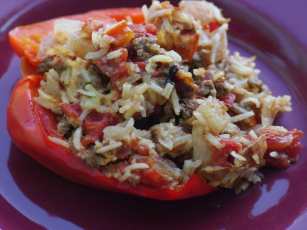 Stuffed Bell Peppers With Ground Beef
 Ground Beef Stuffed Pepper Recipe Food