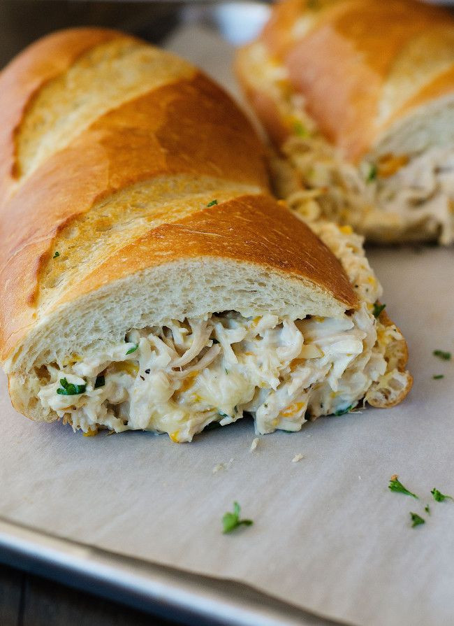 Stuffed Bread Recipes
 Chicken Stuffed French Bread Recipe